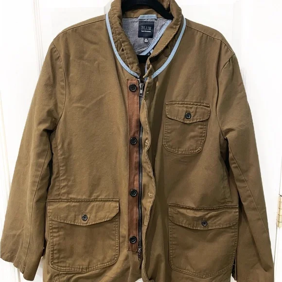 Saks Fifth Avenue Blue Sartoria Italiana men’s brown jacket - Picture 3 of 8